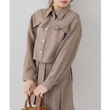 【セットアップ対応】リボンフラップブルゾン | RMAF　NICE CLAUP / OLIVE des OLIVE | 詳細画像10 