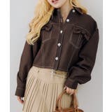 【セットアップ対応】リボンフラップブルゾン | RMAF　NICE CLAUP / OLIVE des OLIVE | 詳細画像2 