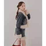 【セットアップ対応】フェイクファー付デニムブルゾン | RMAF　NICE CLAUP / OLIVE des OLIVE | 詳細画像25 
