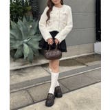 ストライプファーノーカラージャケット | RMAF NICE CLAUP / OLIVE des OLIVE | 詳細画像8