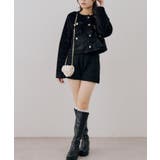 ストライプファーノーカラージャケット | RMAF NICE CLAUP / OLIVE des OLIVE | 詳細画像19