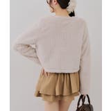ストライプファーノーカラージャケット | RMAF NICE CLAUP / OLIVE des OLIVE | 詳細画像26