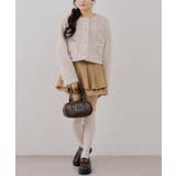 ストライプファーノーカラージャケット | RMAF NICE CLAUP / OLIVE des OLIVE | 詳細画像27