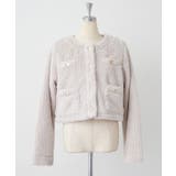 ストライプファーノーカラージャケット | RMAF NICE CLAUP / OLIVE des OLIVE | 詳細画像32