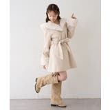 フードフェイクファー付コート | RMAF　NICE CLAUP / OLIVE des OLIVE | 詳細画像22 