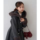 フードフェイクファー付コート | RMAF　NICE CLAUP / OLIVE des OLIVE | 詳細画像30 