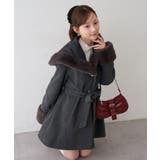 フードフェイクファー付コート | RMAF　NICE CLAUP / OLIVE des OLIVE | 詳細画像33 