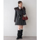 フードフェイクファー付コート | RMAF　NICE CLAUP / OLIVE des OLIVE | 詳細画像34 