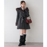 フードフェイクファー付コート | RMAF　NICE CLAUP / OLIVE des OLIVE | 詳細画像38 