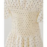 ドット柄 アシンメトリーフリルロングワンピース | RMAF NICE CLAUP / OLIVE des OLIVE | 詳細画像51