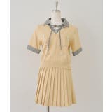 【セットアップ】金釦ニット×ミニスカート | RMAF　NICE CLAUP / OLIVE des OLIVE | 詳細画像13 