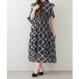 柄4 | 肩開き後リボンワンピース | RMAF　NICE CLAUP / OLIVE des OLIVE