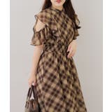 柄3 | 肩開き後リボンワンピース | RMAF NICE CLAUP / OLIVE des OLIVE