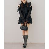 肩あきリボンワンピース | RMAF NICE CLAUP / OLIVE des OLIVE | 詳細画像24