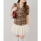 チェック | ドッキングテーラーワンピース | RMAF NICE CLAUP / OLIVE des OLIVE