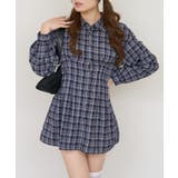 後ろレースアップシャツワンピース | RMAF　NICE CLAUP / OLIVE des OLIVE | 詳細画像1 