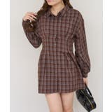 後ろレースアップシャツワンピース | RMAF　NICE CLAUP / OLIVE des OLIVE | 詳細画像11 