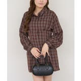 後ろレースアップシャツワンピース | RMAF　NICE CLAUP / OLIVE des OLIVE | 詳細画像12 