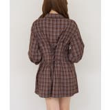 後ろレースアップシャツワンピース | RMAF　NICE CLAUP / OLIVE des OLIVE | 詳細画像14 