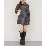 後ろレースアップシャツワンピース | RMAF　NICE CLAUP / OLIVE des OLIVE | 詳細画像26 