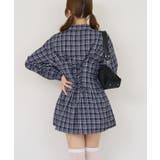後ろレースアップシャツワンピース | RMAF　NICE CLAUP / OLIVE des OLIVE | 詳細画像6 