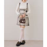 【ツイードコレクション】バックレースアップミニスカート | RMAF　NICE CLAUP / OLIVE des OLIVE | 詳細画像13 