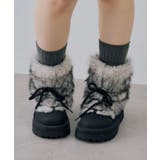 フェイクファーハーフブーツ | RMAF NICE CLAUP / OLIVE des OLIVE | 詳細画像9