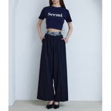 Seemiセットで着られる ワイドパンツ | NICE CLAUP / OLIVE des OLIVE OUTLET | 詳細画像1