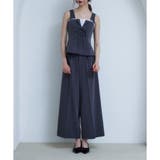 グレー | Seemiセットで着られる ワイドパンツ | NICE CLAUP / OLIVE des OLIVE OUTLET