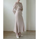 ピンク | 【Seemi.】ニットスカート | NICE CLAUP / OLIVE des OLIVE　OUTLET