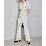 【Seemi.】ベロアドットパンツ | NICE CLAUP / OLIVE des OLIVE OUTLET | 詳細画像4