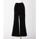 【Seemi.】ベロアドットパンツ | NICE CLAUP / OLIVE des OLIVE OUTLET | 詳細画像6