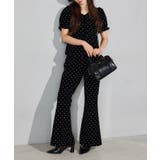 【Seemi.】ベロアドットパンツ | NICE CLAUP / OLIVE des OLIVE OUTLET | 詳細画像13