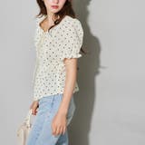 【Seemi.】ベロアドットブラウス | NICE CLAUP / OLIVE des OLIVE OUTLET | 詳細画像6