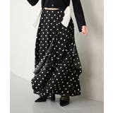 柄2 | 【Seemi】backレースアップマーメイドロングスカート | NICE CLAUP / OLIVE des OLIVE OUTLET
