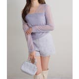 【Seemi】ツイードショートパンツ | NICE CLAUP / OLIVE des OLIVE　OUTLET | 詳細画像3 