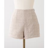ベージュ | 【Seemi】ツイードショートパンツ | NICE CLAUP / OLIVE des OLIVE　OUTLET