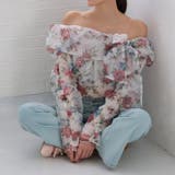 柄1 | 【Seemi】ブラウス | NICE CLAUP / OLIVE des OLIVE　OUTLET