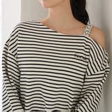 【Seemi】肩ビジューワンショルトップス | NICE CLAUP / OLIVE des OLIVE　OUTLET | 詳細画像18 