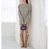 【Seemi】肩ビジューワンショルトップス | NICE CLAUP / OLIVE des OLIVE　OUTLET | 詳細画像23 