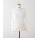 【Seemi】チュールオフショルトップス | NICE CLAUP / OLIVE des OLIVE　OUTLET | 詳細画像8 