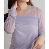 【Seemi】チュールオフショルトップス | NICE CLAUP / OLIVE des OLIVE　OUTLET | 詳細画像11 