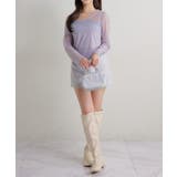 【Seemi】チュールオフショルトップス | NICE CLAUP / OLIVE des OLIVE　OUTLET | 詳細画像13 