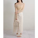 【Seemi】チュールオフショルトップス | NICE CLAUP / OLIVE des OLIVE　OUTLET | 詳細画像19 