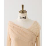 【Seemi】チュールオフショルトップス | NICE CLAUP / OLIVE des OLIVE　OUTLET | 詳細画像25 