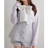 【Seemi】ツイードミニワンピ | NICE CLAUP / OLIVE des OLIVE　OUTLET | 詳細画像1 