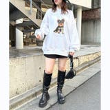 犬プリントスウェット | RMAF　NICE CLAUP / OLIVE des OLIVE | 詳細画像10 