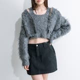 フリンジデニムミニスカート | RMAF NICE CLAUP / OLIVE des OLIVE | 詳細画像19