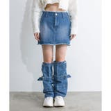 フリンジデニムミニスカート | RMAF NICE CLAUP / OLIVE des OLIVE | 詳細画像33