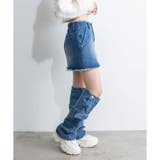 フリンジデニムミニスカート | RMAF NICE CLAUP / OLIVE des OLIVE | 詳細画像4